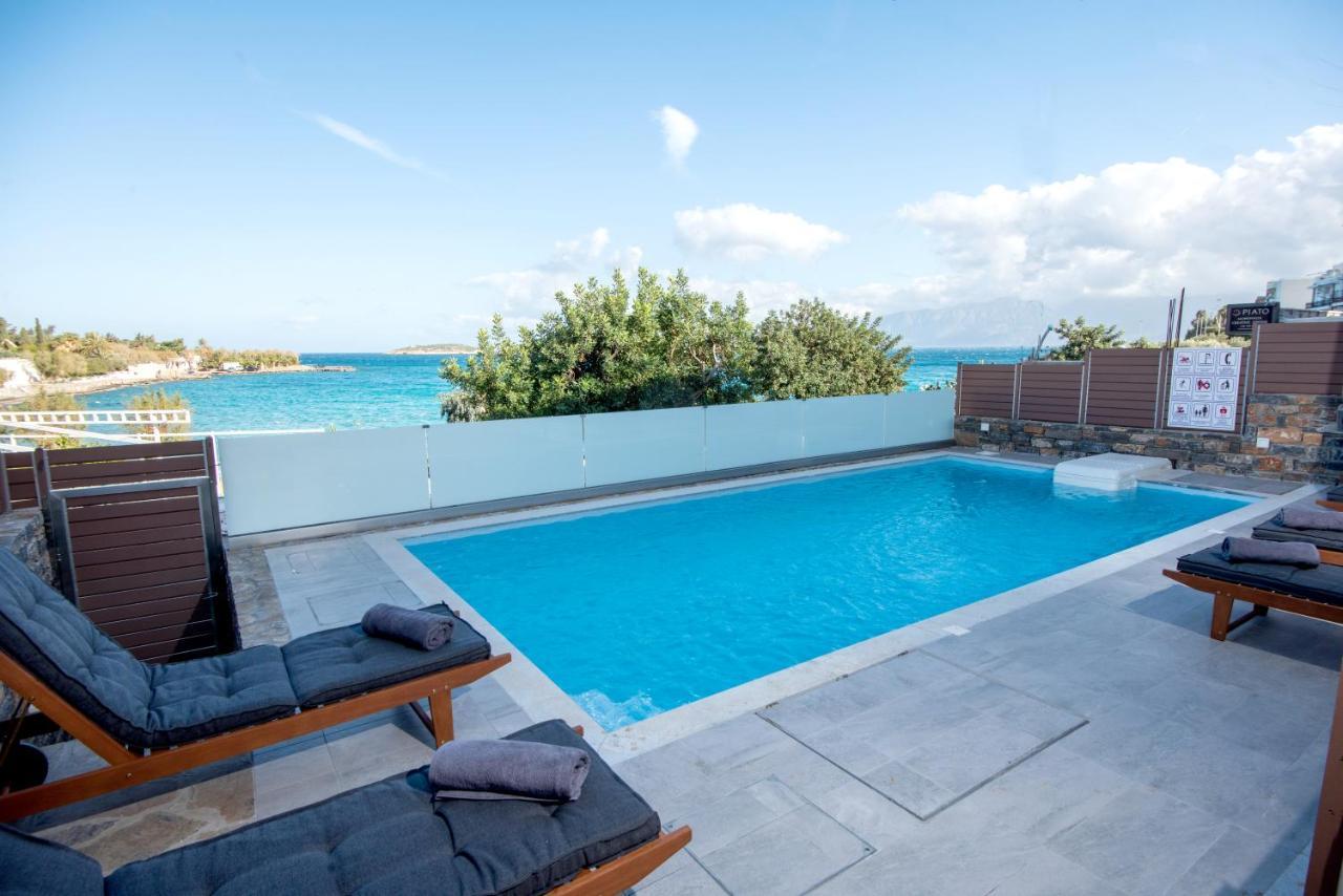 Ammos Lux Apartments Crete Агиос-Николаос Экстерьер фото